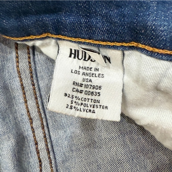 Hudson HARKIN CROP Super skinny cuff Jeans Size 27 - Picture 6 of 6
